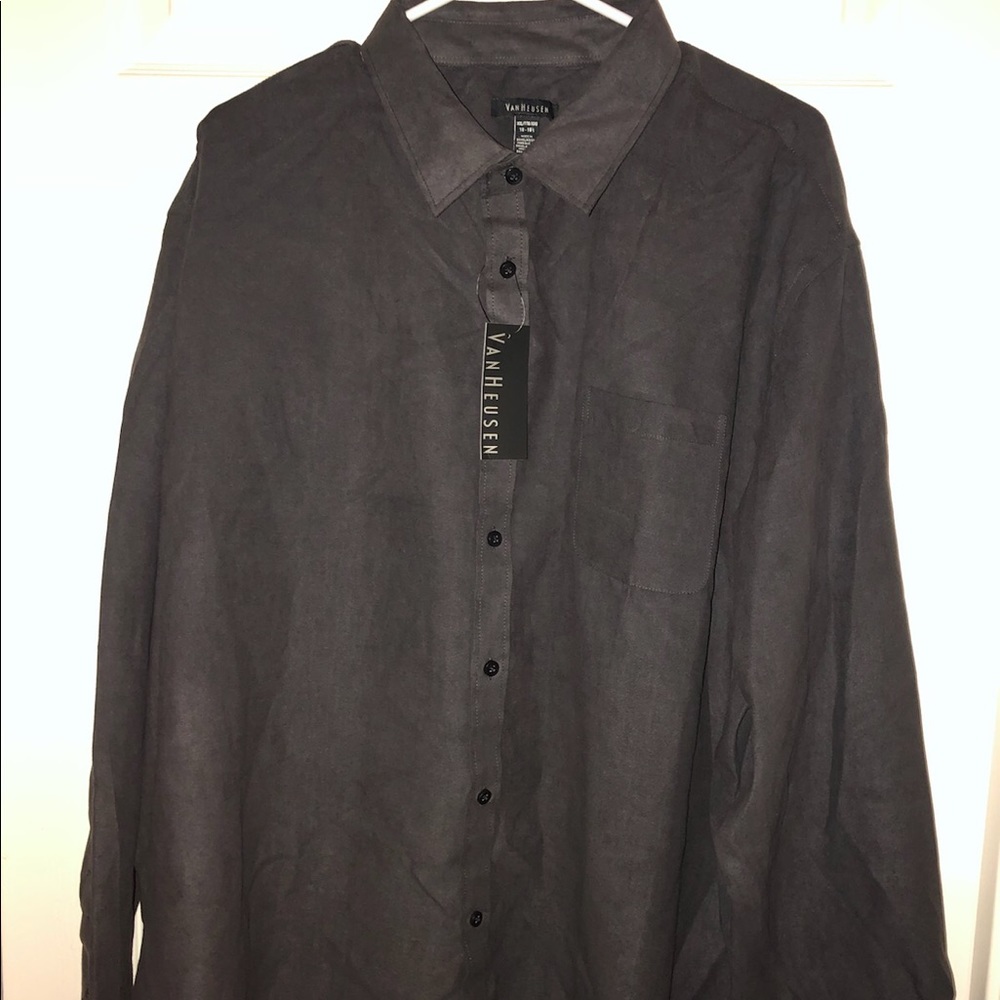 🔥Men’s Van Heusen Sueded Shirt‼️